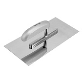  Гладилка из нержавеющей стали, 280 х 130 мм, деревянная ручка// MATRIX 