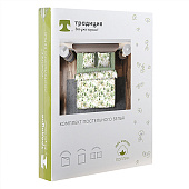 Комплект постельного белья 2 спальный Традиция Эвкалипт, поплин Комплект постельного белья 2 спальный Традиция Эвкалипт, поплин