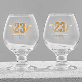 Набор бокалов для коньяка "23 февраля" 10203774 Набор бокалов для коньяка "23 февраля" 10203774