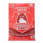 Наполнитель Сибирская Кошка экстра 20л для длинношерстных