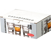  Набор стопок для водки Pasabahce Casablanca 6 шт 36 мл 775162 