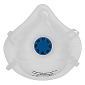  Полумаска фильтрующая (респиратор), с клапаном выдоха, FFP1, 10 шт, Сибртех 
