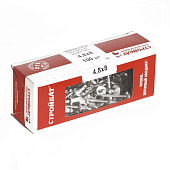 Заклепка алюм/сталь 4,8х 8 (100шт) Стройбат Заклепка алюм/сталь 4,8х 8 (100шт) Стройбат