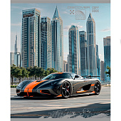 Тетрадь 48 л Проф-Пресс, клетка, Спортивные машины, Т48-6475 Тетрадь 48 л Проф-Пресс, клетка, Спортивные машины, Т48-6475