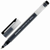  Ручки гелевые BRAUBERG X-WRITER 1800, черные, 4 шт, 0,35 мм, 144136 