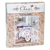 Комплект постельного белья семейный Cleo поплин 41/013-PCE Комплект постельного белья семейный Cleo поплин 41/013-PCE