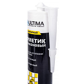 Герметик силиконовый санитарный белый Ultima , 280 мл