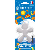 Ароматизатор на дефлектор AURA FRESH MR.FUN Aqua Ароматизатор на дефлектор AURA FRESH MR.FUN Aqua