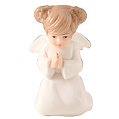 Фигурка керамика «Ангел-девочка с хвостиками: молитва», 8.5?6?6.5 см Фигурка керамика «Ангел-девочка с хвостиками: молитва», 8.5?6?6.5 см