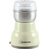 Кофемолка HOMESTAR HS-2001 зеленый, бежевый Кофемолка HOMESTAR HS-2001 зеленый, бежевый