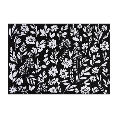 Салфетка (жаккард) 30х45 Этель Flowers black 6705301 Салфетка (жаккард) 30х45 Этель Flowers black 6705301