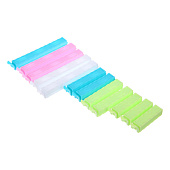 Зажим для пакета "Ассорти" 12шт 317-4611 Зажим для пакета "Ассорти" 12шт 317-4611