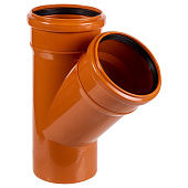 Тройник 110/110х45 наружный Тройник 110/110х45 наружный