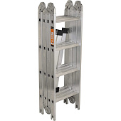  Лестница-трансформер алюминиевая 4х4 