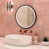 Зеркало с LED подсветкой Стиль 600 х 600 Зеркало с LED подсветкой Стиль 600 х 600