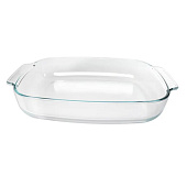 Форма для выпечки стекло, 3800мл SA-PT04-3800 Форма для выпечки стекло, 3800мл SA-PT04-3800