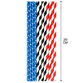 Трубочки бумажные 12 шт «Пати» 9909147 Трубочки бумажные 12 шт «Пати» 9909147