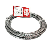 Трос стальной DIN 3055 5мм (5 м) Трос стальной DIN 3055 5мм (5 м)