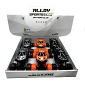 Машина Модельки Спортивная, 14 см, металл, 2036-37 Машина Модельки Спортивная, 14 см, металл, 2036-37