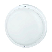  Светильник ЖКХ LED ДПО 12Вт 4000К круг белый IP65 оптико-микроволн датчик /TOKOV ELECTRIC 