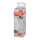 Лампа LED 10Вт Е27, свеча, 6500К холодный OSRAM