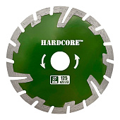 Диск алмазный ГЛУБОКОРЕЗ  125х22,23  сухой рез  Hardcore