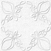 Плита потолочная пресс 50х50 804 (30) бел / Формат