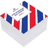 Блок для записей 90мм90мм50мм Attomex белый 2012905