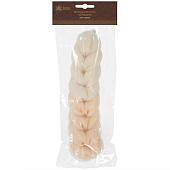 Мочалка-косичка Банные штучки Гигант, градиент, кремовая, 120 г,31х6,5,6,5 см Мочалка-косичка Банные штучки Гигант, градиент, кремовая, 120 г,31х6,5,6,5 см