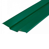 Планка ендовы верхняя 76х76 L=2м RAL 6005 Зеленый мох