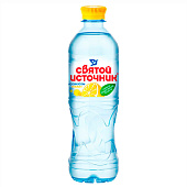  Вода Святой Источник лимон, негаз, 0,5 л 