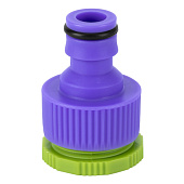  Адаптер пластмас. 1/2"-3/4" внутр. резьба, PALISAD, 65720 