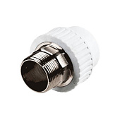 Муфта комб под ключ НР 25х3/4" PPR Муфта комб под ключ НР 25х3/4" PPR
