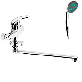  Смеситель для ванны д35 L-нос 30 см A1107 Sanonix 