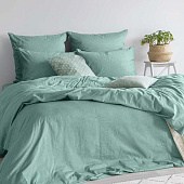Комплект постельного белья 1,5 спальный Verossa Melange emerald 775847 Комплект постельного белья 1,5 спальный Verossa Melange emerald 775847