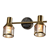 Спот настенный G81057/2wDMR+BRS AMB+BRS E14 40Вт /Gerhort Спот настенный G81057/2wDMR+BRS AMB+BRS E14 40Вт /Gerhort