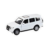 Машина металлическая ТМ Автопанорама 1:43 Mitsubishi Pajero 4WD Turbo цвет: белый, JB1251430