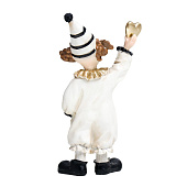 Сувенир полистоун "Клоун с сердцем в руке" чёрно-белый с золотом 17,5х4,5х9,5 см 5469627 Сувенир полистоун "Клоун с сердцем в руке" чёрно-белый с золотом 17,5х4,5х9,5 см 5469627