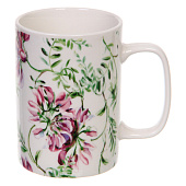 Кружка 400мл "Мелодия цветов", керамика, микс рисунков 323-0552 Кружка 400мл "Мелодия цветов", керамика, микс рисунков 323-0552