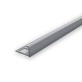 Профиль наружный 10мм 2,7м "Деконика" 005-0 Серый Профиль наружный 10мм 2,7м "Деконика" 005-0 Серый