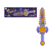 Игрушка Меч, со звуковыми и световыми эффектами, на батарейках, 36х4,5х11,5 см, MFT221429 Игрушка Меч, со звуковыми и световыми эффектами, на батарейках, 36х4,5х11,5 см, MFT221429