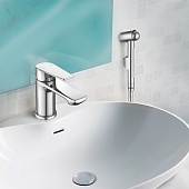  Смеситель для раковины с гигиеническим душем Dyno хром 6249285C Gross Aqua 