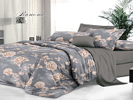  Комплект постельного белья Sateen De Luxe Ванона, семейный, сатин, наволочки 70х70 см 