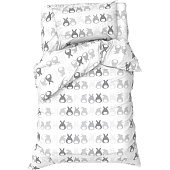  Комплект постельного белья Этель 1,5 сп Милые хвостики  100 % хлопок, бязь 7655017 