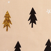 Скатерть (рогожка) 146х180 Доляна Christmas mood 4980242