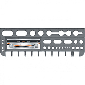 Полка для инструмента 475х56х158 серая, Stels Полка для инструмента 475х56х158 серая, Stels