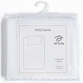  Простыня 200х215 Этель Hotel хлопок, страйп-сатин, 9302674 
