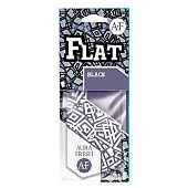  Ароматизатор подвесной AURA FRESH FLAT Black 