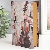 Сейф-книга Скрипка в женских руках, 21х13х5 см, 7570537 Сейф-книга Скрипка в женских руках, 21х13х5 см, 7570537