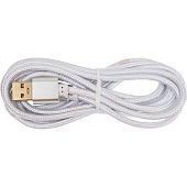 Кабель Energy ET-29-2 USB/Lightning, (для Apple) серебро 104110 Кабель Energy ET-29-2 USB/Lightning, (для Apple) серебро 104110